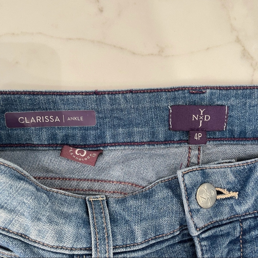 NWOT NYDJ Clarissa ankle jeans - Picture 10 of 14